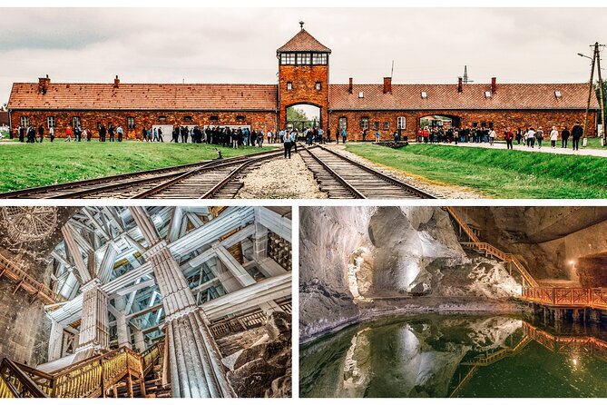 1 Day Trip Auschwitz Birkenau and Salt Mines with Hotel Transfer - Entering Auschwitz I: The Gate, Barracks, and Headsets