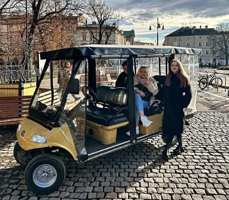 City Tour Cracow golf car plus Cruise on the Vistula River. - Key Highlights
