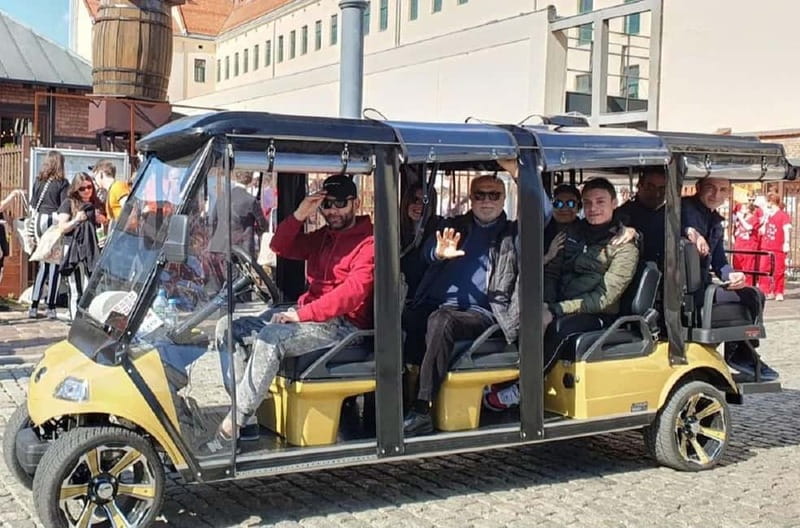 City Tour Cracow golf car plus Cruise on the Vistula River. - Podgórze, the Ghetto Story in Specific Places