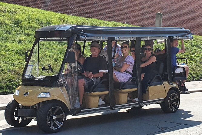 Cracow guided Full tour by Golf Cart-Family Discount - Old Town Stare Miasto, From Theatre and Gateways to Wawel Area Views