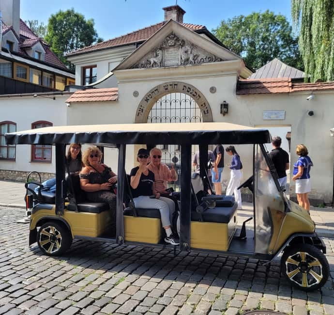 Cracow sightseeing tour by electric golf cart - Why an electric golf cart makes Krakow feel doable