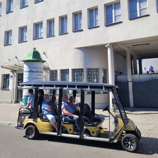 Cracow sightseeing tour by electric golf cart - Entering Kazimierz: the Jewish Quarter in its 14th-century context