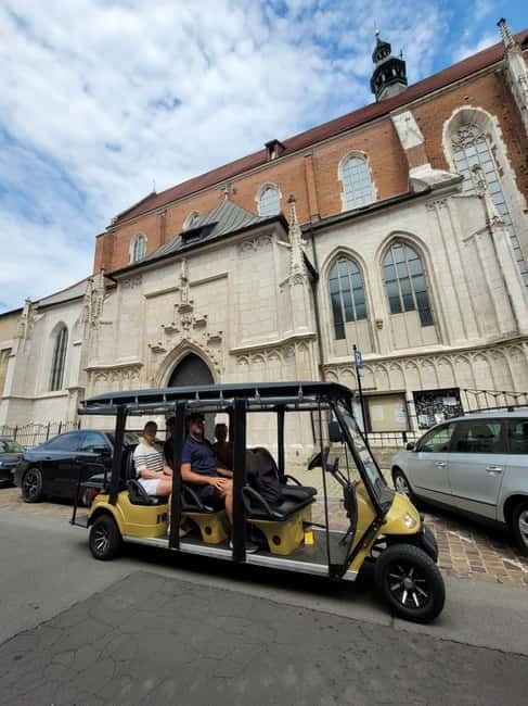 Cracow sightseeing tour by electric golf cart - Schindler’s Factory drive-by: linking the real place to the film