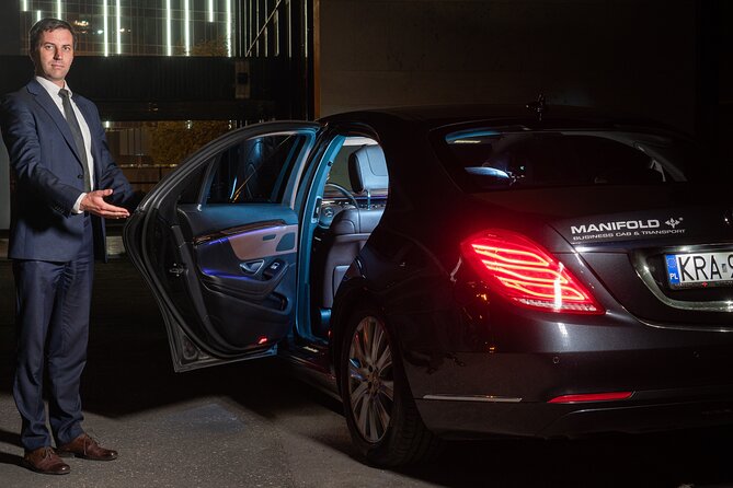 Cracow to airport transfer by Luxurious VIP limo - Price and Value: When $58.18 Can Make Sense