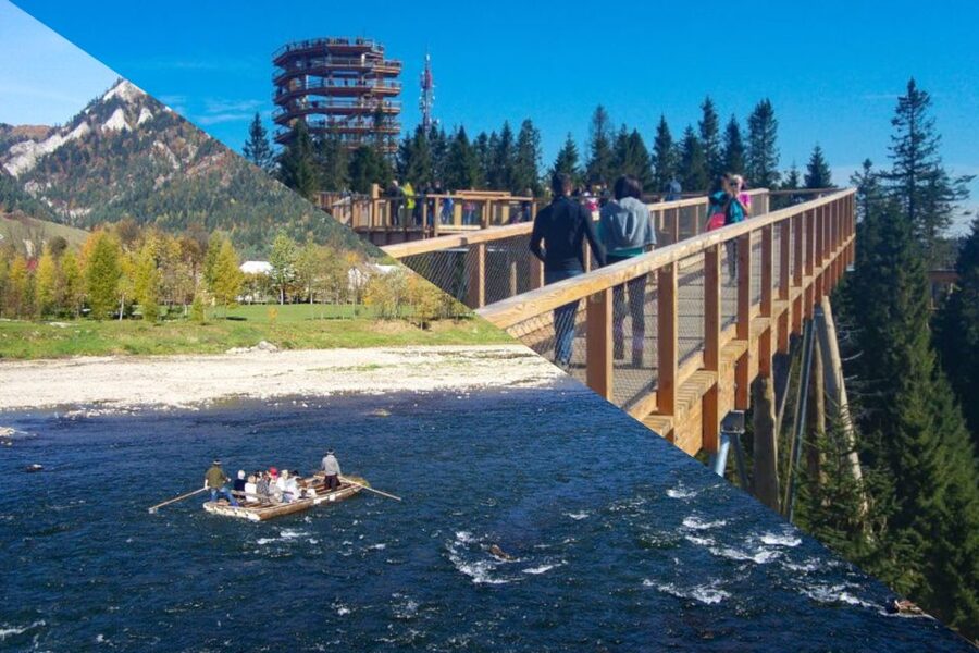 Dunajec River Gorge Rafting and Tree Top Walk from Krakow - Bachledova Valley and the Bachledka Treetop Walk, up to 24 meters high