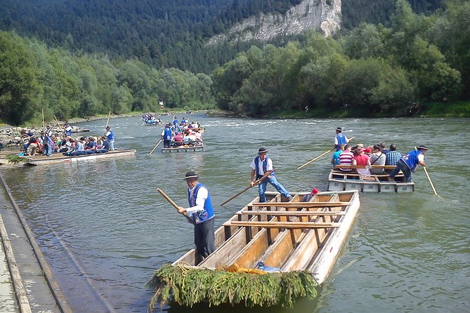 DUNAJEC River Gorge traditional rafting, PRIVATE TOUR from Krakow - UNESCO Wooden Architecture: St. Michael Archangel’s Church in Dębno Podhalańskie