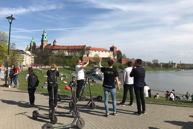 Electric Scooter Tours Kraków - Planty Park to Collegium Maius: Getting Oriented Around Old Town