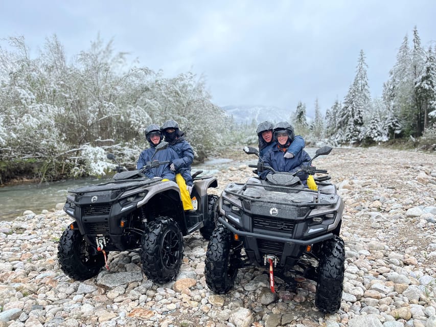 From Krakow: ATV/Snowmobile Ride, Shooting & Hot Springs - Safety briefing time: why it makes the ride better