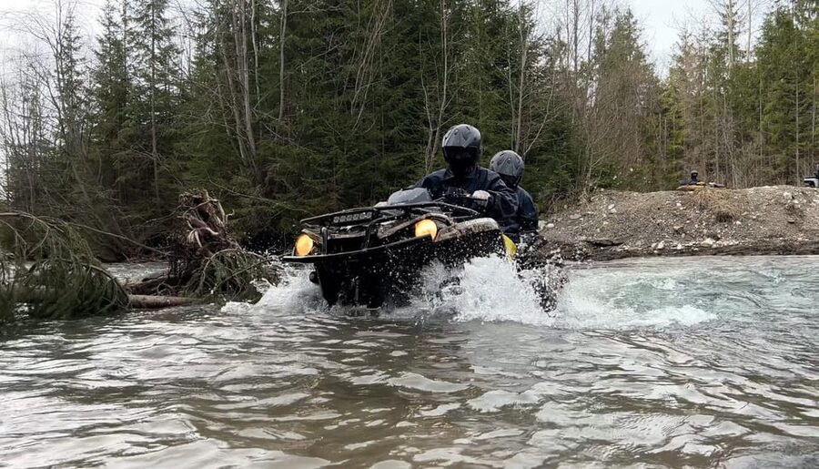 From Krakow: ATV/Snowmobile Ride, Shooting & Hot Springs - After the ATV ride: hot drinks, cheese break, then shooting in Zakopane