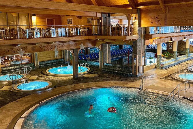 From Krakow: Chocholow Thermal Hot Springs (hotel pick up) - The Tatras mountain views from the outdoor pools