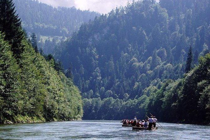 From Krakow: Dunajec River Rafting, Cable Car and Castle Niedzica - Day Tour - Dunajec River rafting on a wooden raft through the gorge