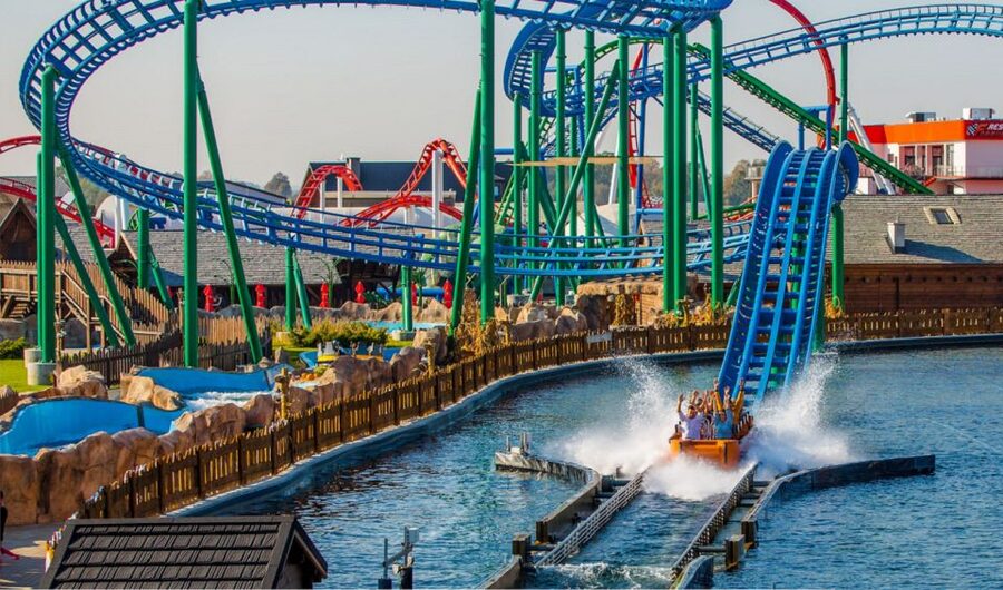 From Kraków: Energylandia Amusement Park Transfer and Entry - Over 133 attractions across themed worlds