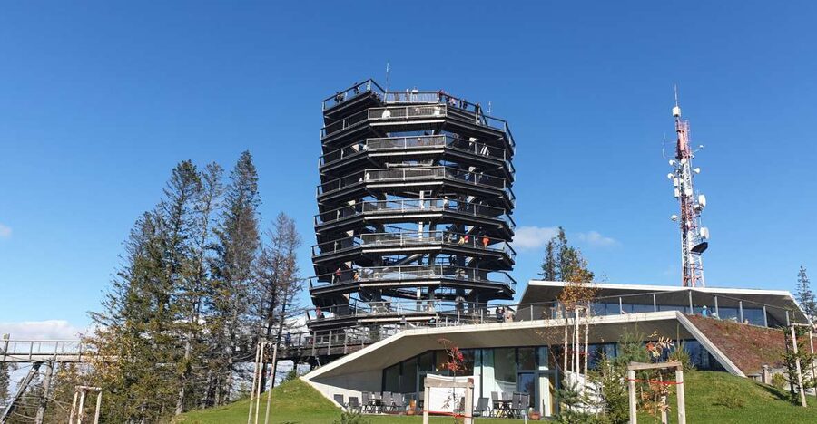 From Krakow: Slovakia Treetop Walk and Zakopane Tour - Gondola and timing: how you get up and how you move through