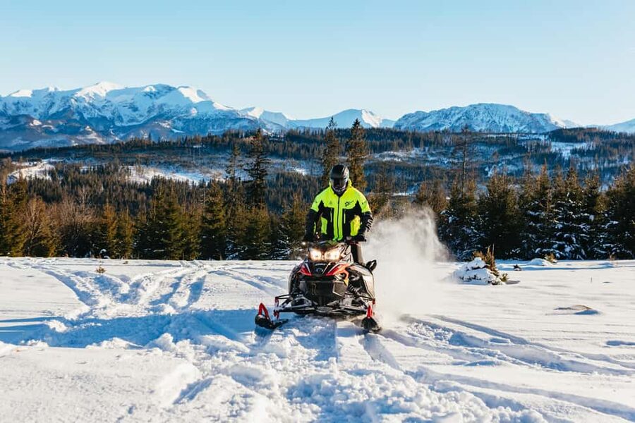 From Krakow: Snowmobile Adventure with Thermal Pools Visit - Refueling Break, Food Reality Check, and Time to Reset