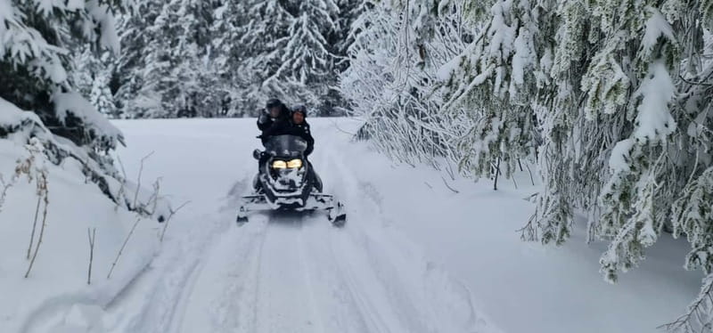 From Krakow: Snowmobile, Zakopane & Chochołowskie Baths - Snowmobile or quad: getting the Tatra views without the stress
