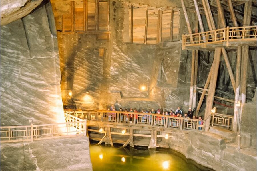 From Krakow: Wieliczka Salt Mine Tour - The acoustics and the Chopin moment underground