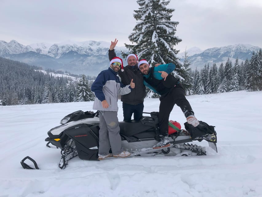 From Krakow: Zakopane Snowmobile NIGHT Ride, Bonfire, - Snowmobile Training First: How the One-Hour Ride Feels Safer