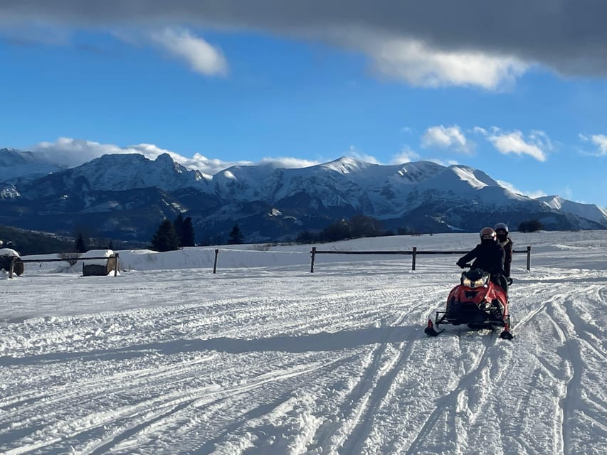 From Krakow: Zakopane Snowmobile NIGHT Ride, Bonfire, - Night-Ride Vibes, Bonfire-Heat Reality