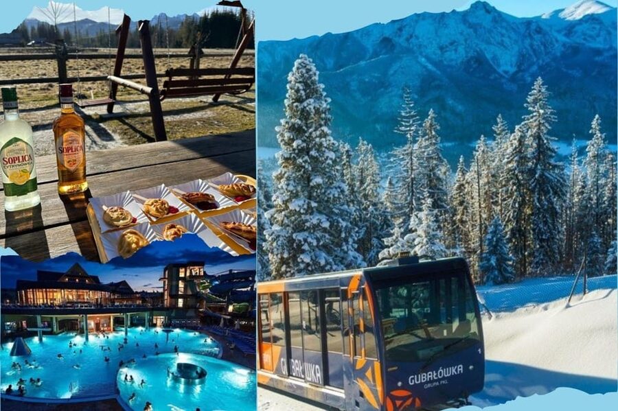 From Krakow: Zakopane Tour with Thermal Spa & Hotel Pickup - The Tatra lift to Gubałówka: panoramic views that feel earned fast