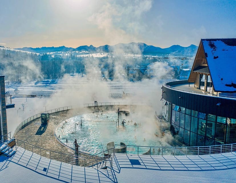 From Zakopane: Snowmobile Ride with Thermal Pools & Pickup - Chocholowska Thermal Baths: the 30-plus pools payoff