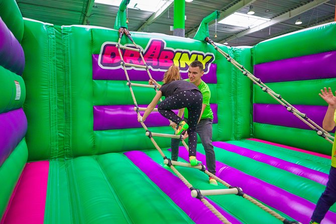 GOair! The Air City Park Kraków Sikorki - 1 hour ticket - GOair Air City Park Sikorki, inflatable play that works for grownups too
