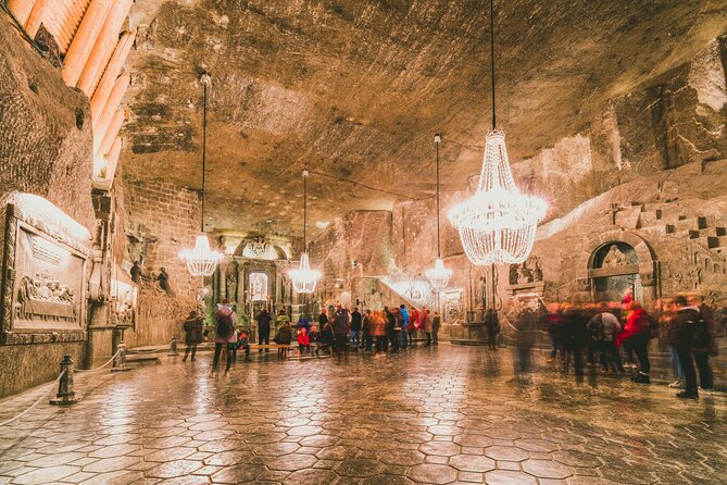Guided tour to Salt Mine & Schindler Factory with Pick-Up Options - Going underground at Wieliczka: stairs, temperature, and practical rules