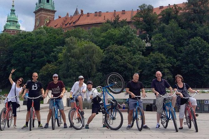 Highlights of Krakow Bike Tour - Small group - Entering Krakow by bike, not by hopscotch