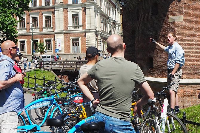 Highlights of Krakow Bike Tour - Small group - Wrapping up at squares and the Slowacki Theatre feel