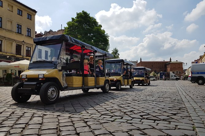 Kazimierz, Jewish Ghetto, Schindler's List story - Golf Cart Tour - Szeroka Street and Corpus Christi Church stops, quick and useful