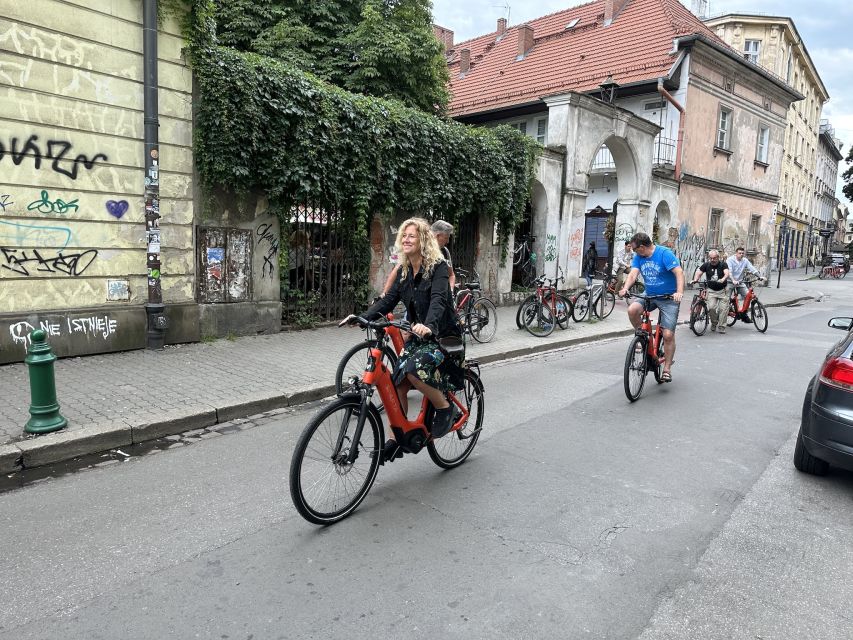 Krakow: 3-Hour Small Group Tour on E-Bike - Bosch e-bikes and a 15-person limit that actually helps you hear