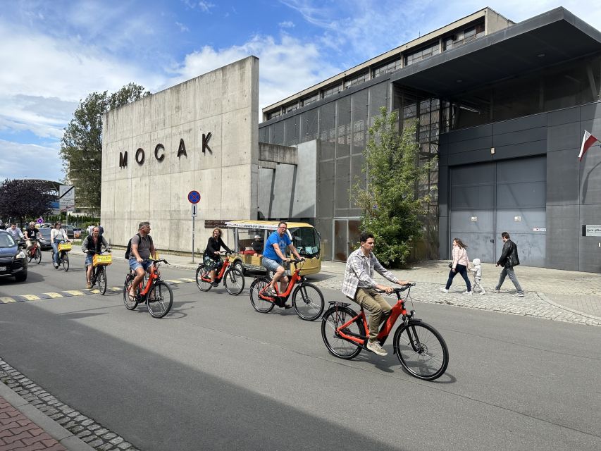 Krakow: 3-Hour Small Group Tour on E-Bike - Kazimierz and the Jewish quarter feel quieter on two wheels