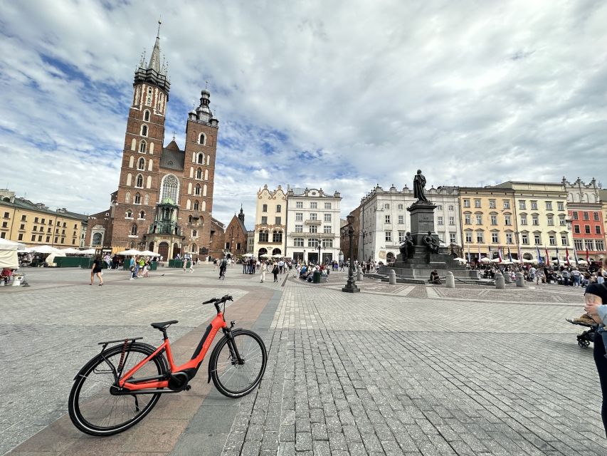 Krakow: 3-Hour Small Group Tour on E-Bike - The main caution: sharing roads with pedestrians and traffic