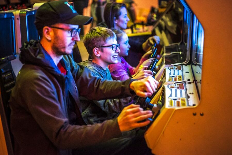 Krakow Arcade Museum Entrance Ticket With Free Play - Classic Arcade Cabinets: Donkey Kong, Galaga, and Pac-Man (Plus More)