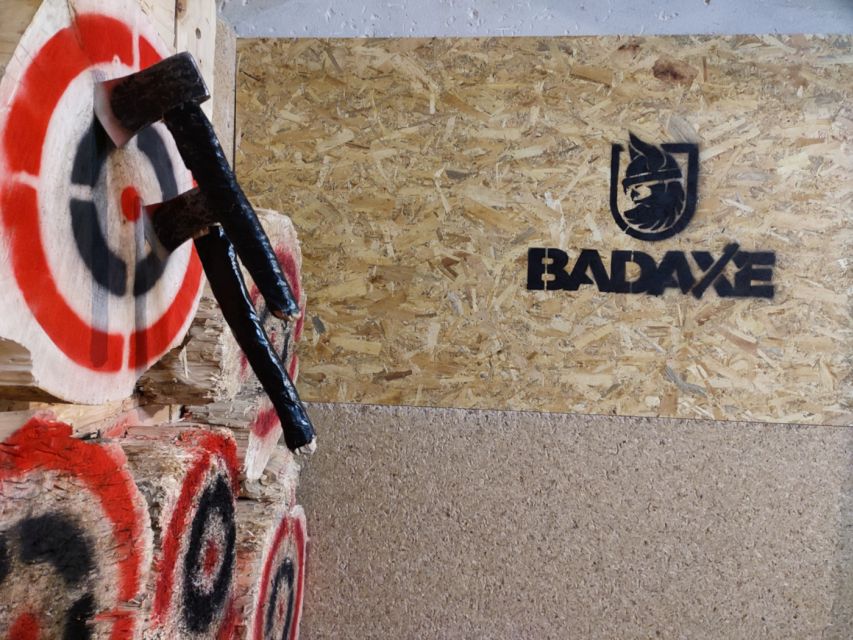 Krakow: Axe Throwing Fun - Beer on Site, but Keep It Sober