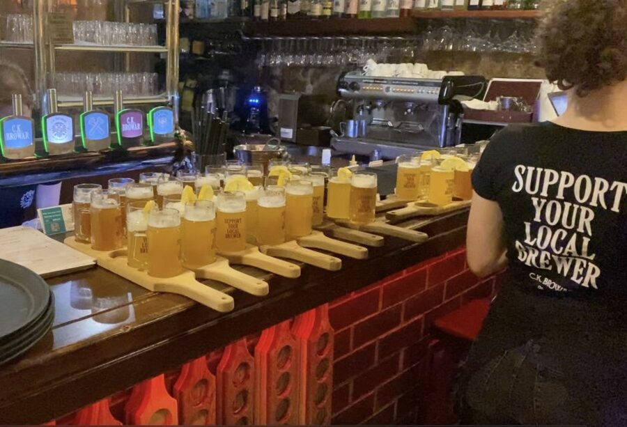 Krakow beer review with a local guide - How the guide turns tasting into Krakow context