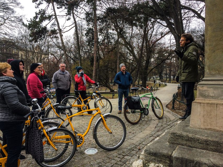 Krakow: Bike Tour of the Old Town, Kazimierz, and the Ghetto - Podgórze and Plac Bohaterów Getta: serious history, built into the route