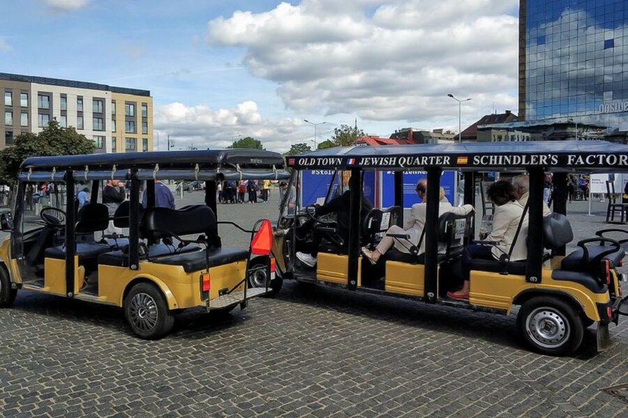Krakow: City Golf Cart Tour and Schindler's Factory Museum - Electric golf cart tour in Krakow: the smart way to cover Old Town
