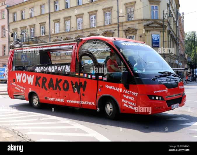 Krakow City SightSeeing hop on hop off bus and city game - Two-Part Plan That Fits Real Krakow Days
