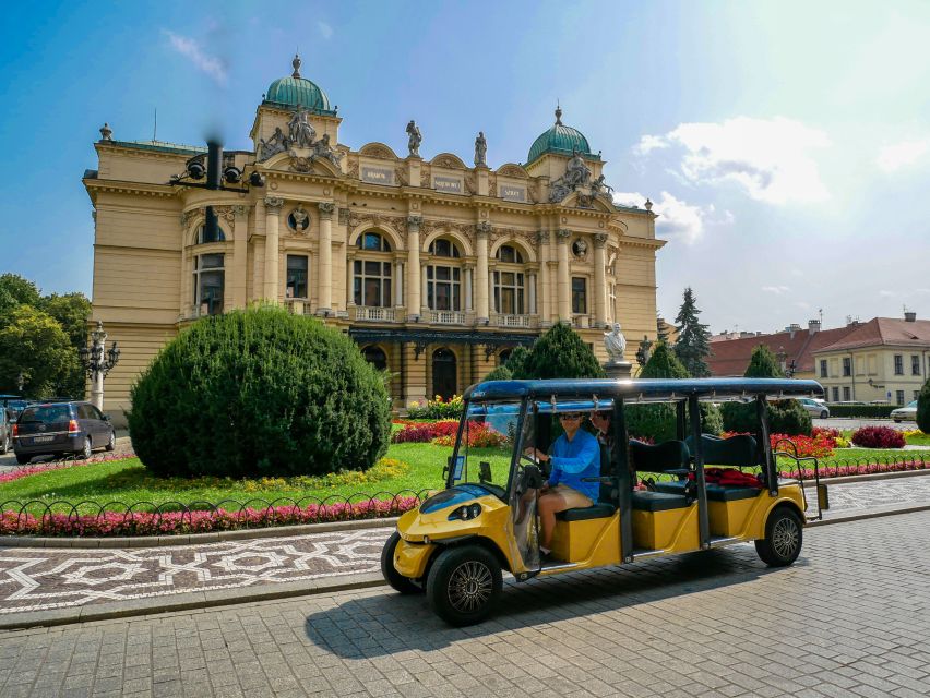 Krakow: City Sightseeing Tour by Electric Golf Cart - Audio guide and driver style: how the narration stays useful