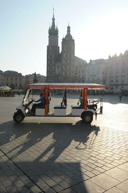 Krakow: City Sightseeing Tour by Golf Cart - The 90-minute route, Old Town to Kazimierz to Podgórze