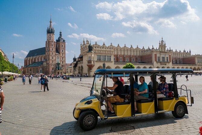 Krakow city tour by electric car - Meet at plac Jana Matejki 3, then roll through the Old Town