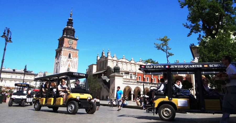 Krakow: City Tour by Electric Golf Cart - Old Town Krakow: the medieval core and the Royal Route