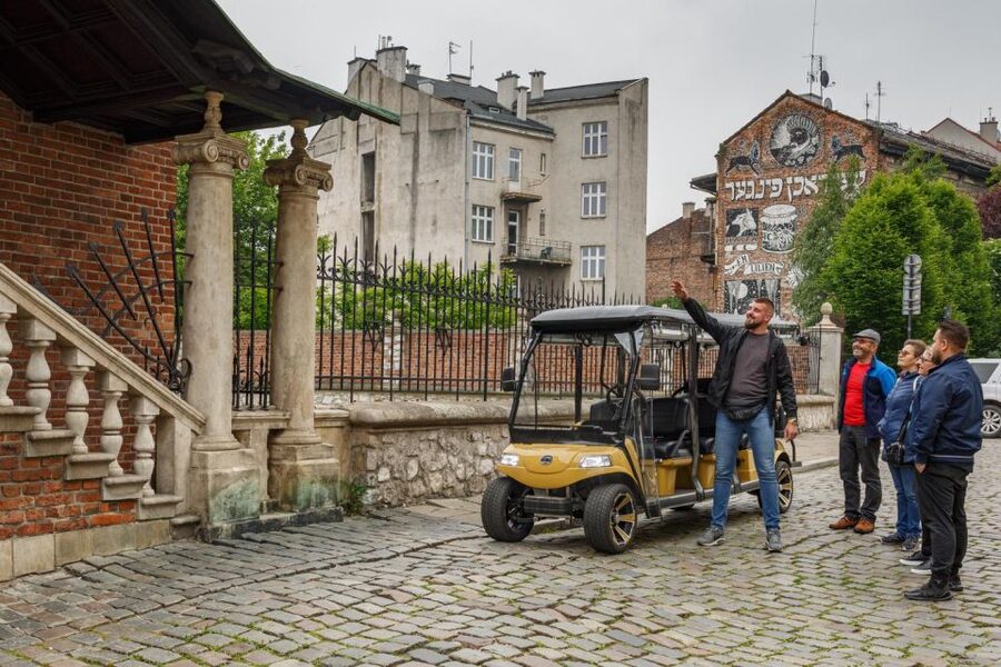 Krakow: City Tour Golf Cart & Schindler's Factory Guide Tour - Electric golf cart logistics: what the first 1.5 to 2 hours feel like