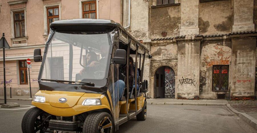 Krakow: City Tour Golf Cart & Schindler's Factory Guide Tour - Old Town on wheels: where the tour helps you get your bearings