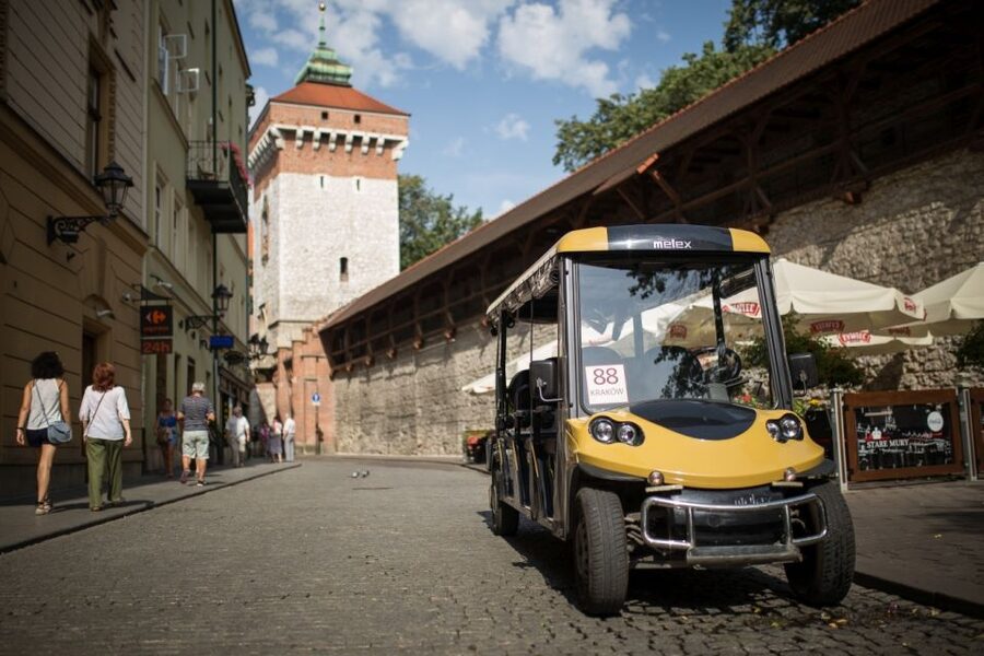 Krakow: City Tour of 3 Districts by Electric Car - Key highlights to know before you go