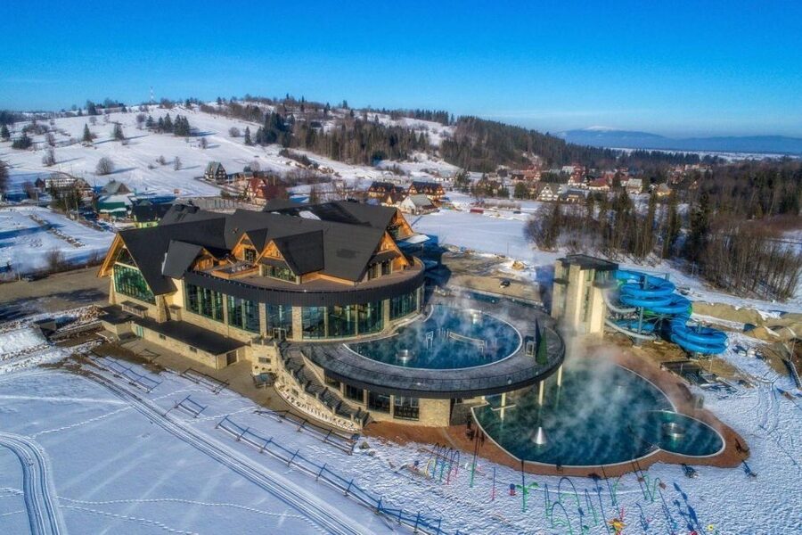 Krakow: Evening Relaxation at Chocholowskie Thermal Baths - Slides, jacuzzis, saunas, and the salt cave plan