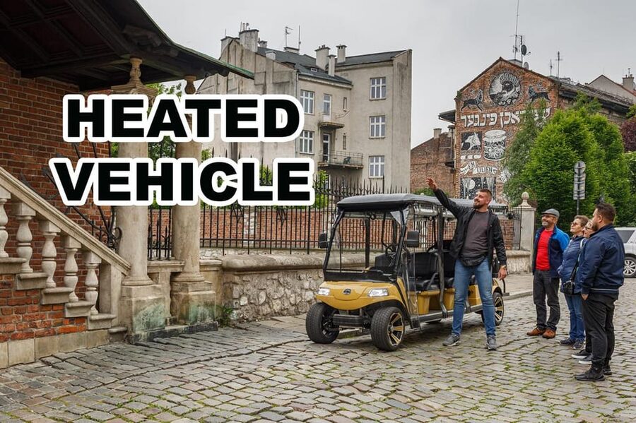 Krakow: Extended City Sightseeing Tour - Eco Buggy Golf Cart - Eco Buggy comfort and the real meaning of the route