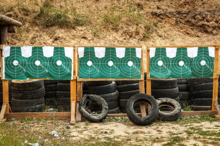 Krakow: Extreme Shooting Range with Hotel Transfers - Your targets, your score, and the fun of a real coaching setup