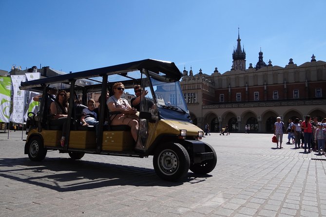 Krakow Grand City Tour by golf cart - All 3 districts - Kazimierz Catholic side: Town Hall and Corpus Christi Church