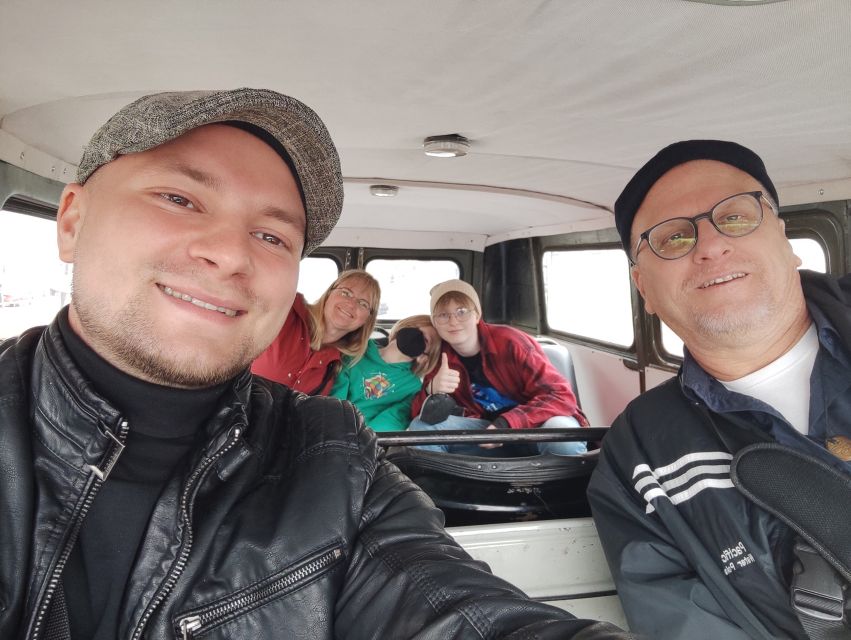 Krakow: Guided Tour to Nowa Huta on Commie Retro Van - Riding the retro UAZ 452, cold-war style in comfort you can feel